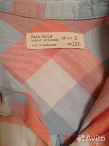 Рубашка на девочку Zara