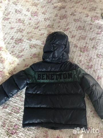 Пуховик Benniton для мальчика разм 98 Пуховик Benniton для мальчика разм 98