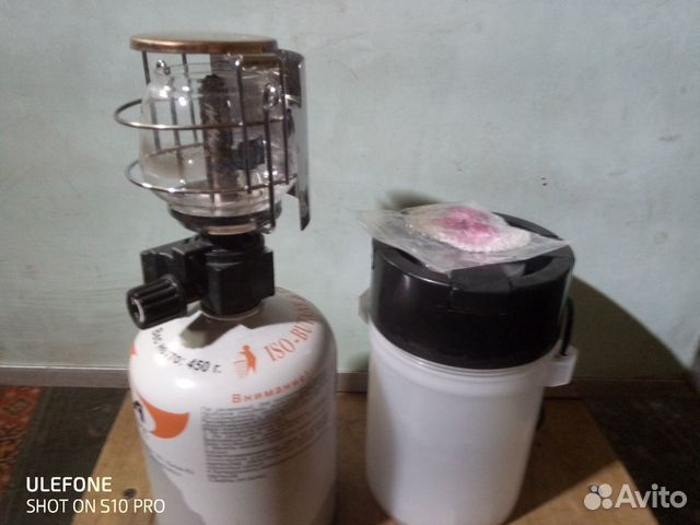 Газовая лампа для освещения ковея