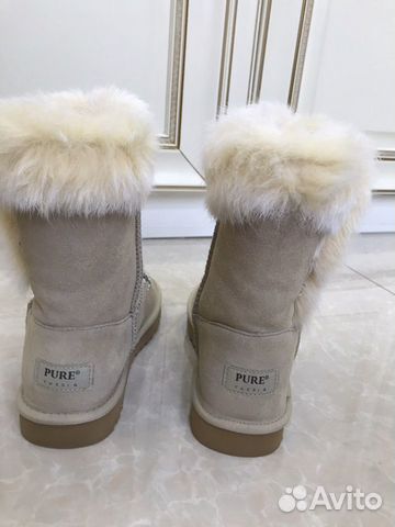 Угги натуральные новые стразы ручная работа