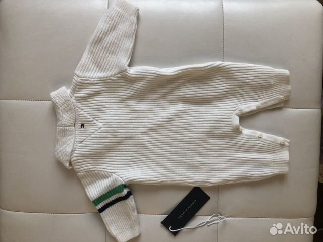 Комбинезон слип Tommy Hilfiger newborn Комбинезон слип Tommy Hilfiger newborn