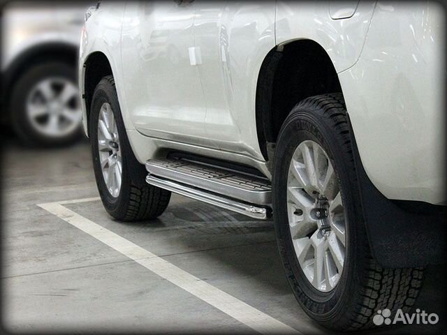 Пороги (обвод) d-53 Toyota Land Cruiser Prado 2019 Пороги (обвод) d-53 Toyota Land Cruiser Prado 2019
