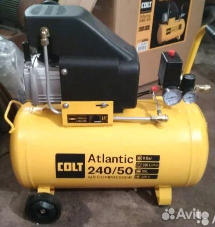 Новый Компрессор colt Atlantic 240/50