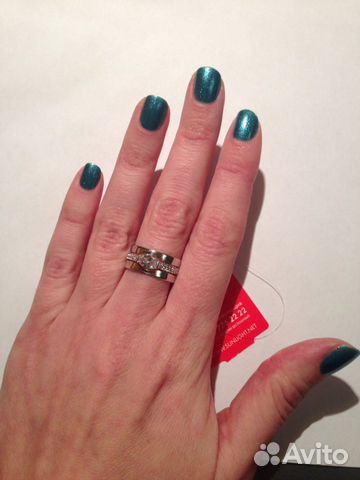 Серебряные кольца Sunlight