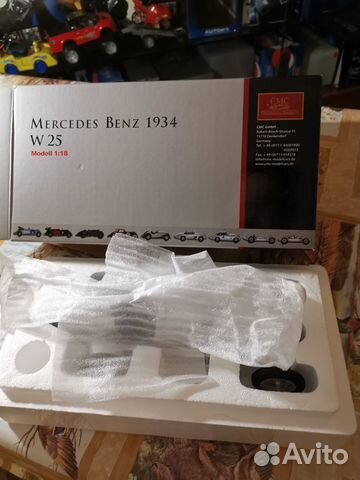 Mercedes-benz 1934 w 25 cmc 1:18