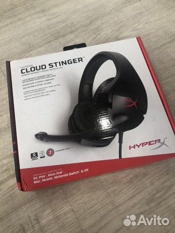 84162210230 Проводная гарнитура HyperX Cloud Stinger