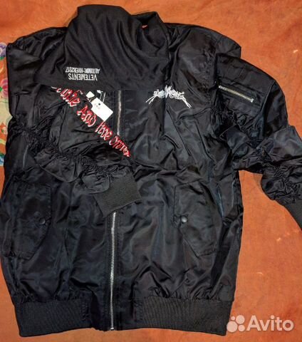 Бомбер Vetements Total F*cking Darkness