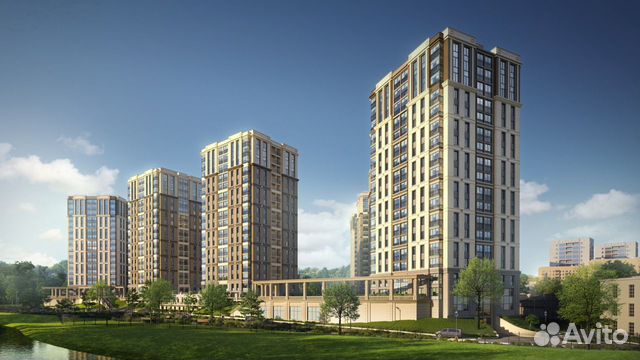 3-к квартира, 90.1 м², 9/17 эт.
