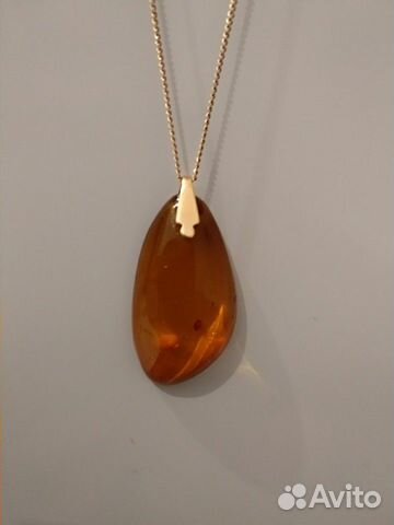 Кулон с янтарем 583 Кулон с янтарем 583