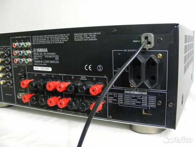 Ресивер Yamaha RX-540RDS + DVD + колонки Audio Prо Ресивер Yamaha RX-540RDS + DVD + колонки Audio Prо