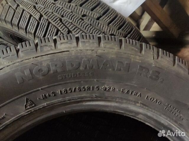 Nokian hakkapelita Rs2 185/65/15 комплект