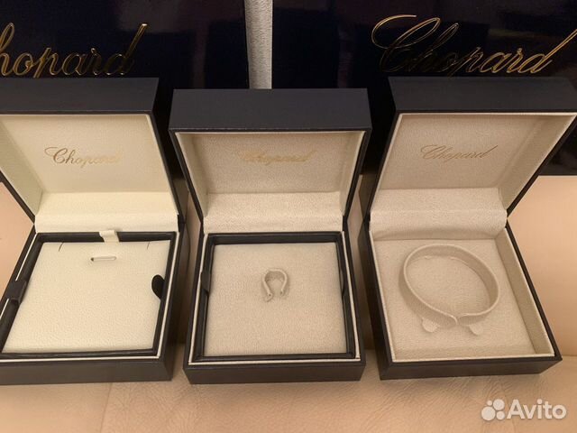 Коробки Chopard под кольцо, подвеску, браслет