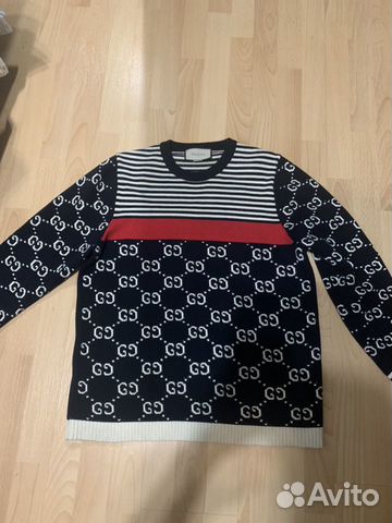 Gucci хлопковый джемпер Gucci хлопковый джемпер