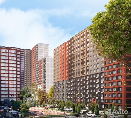 1-к квартира, 35.7 м², 18/25 эт. 1-к квартира, 35.7 м², 18/25 эт.
