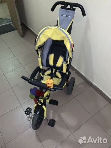 Трехколёсный велосипед-коляска Moby kids comfort
