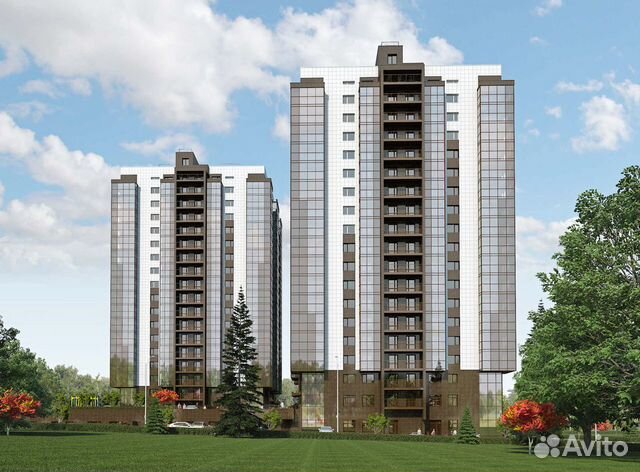 2-к квартира, 52 м², 7/17 эт.