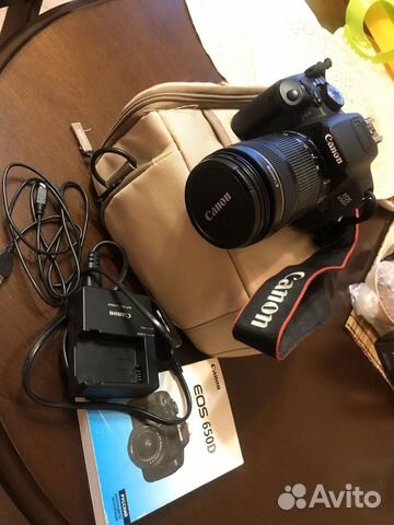 Фoтоaппaрaт Canоn 650D + объектив еf-S 18-135mm Фoтоaппaрaт Canоn 650D + объектив еf-S 18-135mm