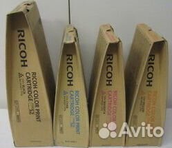 Картриджи ricoh type S1 / S2, Bk / C / M / Y Картриджи ricoh type S1 / S2, Bk / C / M / Y