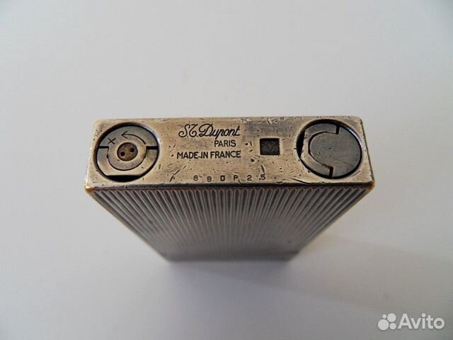 S.T. Dupont Серебряная зажигалка Оригинал