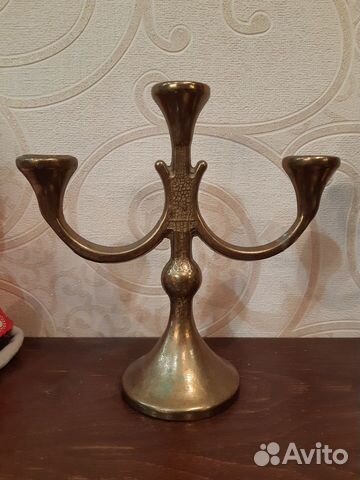 Подсвечник бронза
