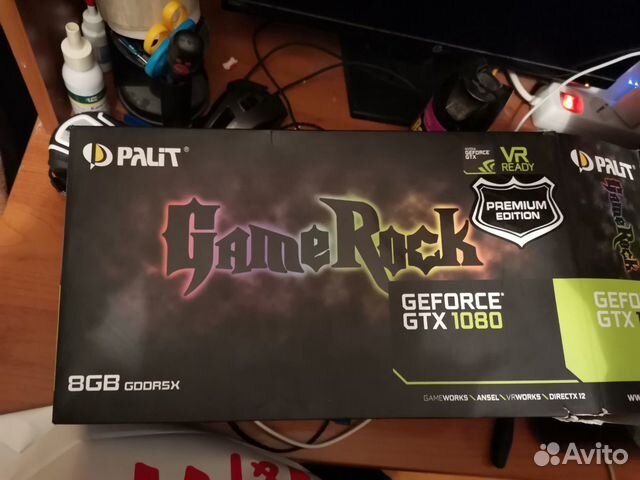 89010027002 Nvidia GTX 1080 palit game rock