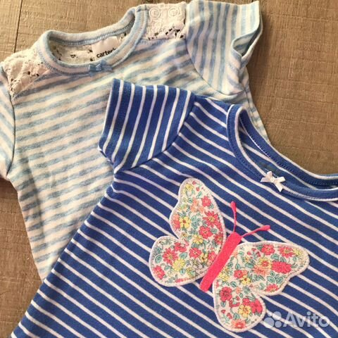 Слипы Carter’s как новые 3 шт