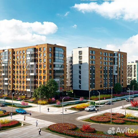 1-к квартира, 36.1 м², 7/9 эт. 1-к квартира, 36.1 м², 7/9 эт.