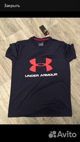 Комплект футболка и лонгслив Under armour