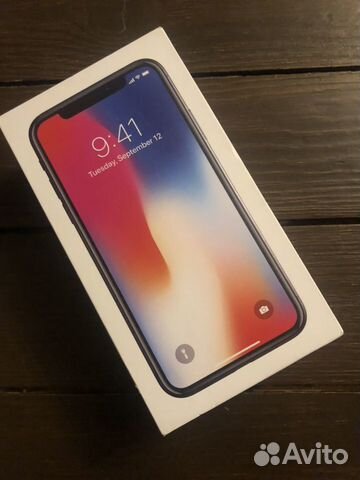 iPhone X 256 space gray рст