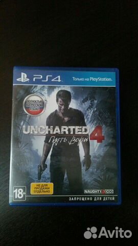 Игра PS4. Uncharted 4 Игра PS4. Uncharted 4