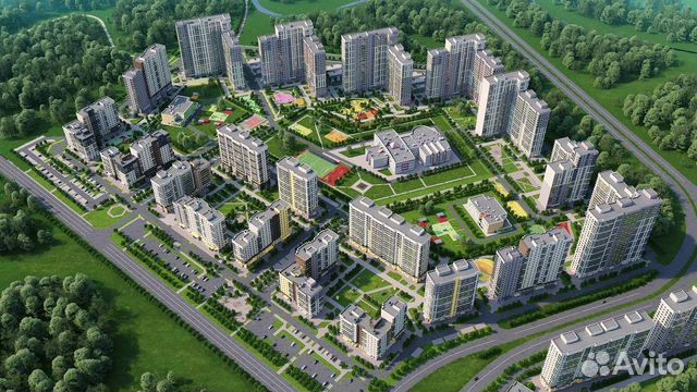 2-к квартира, 62.1 м², 4/12 эт.