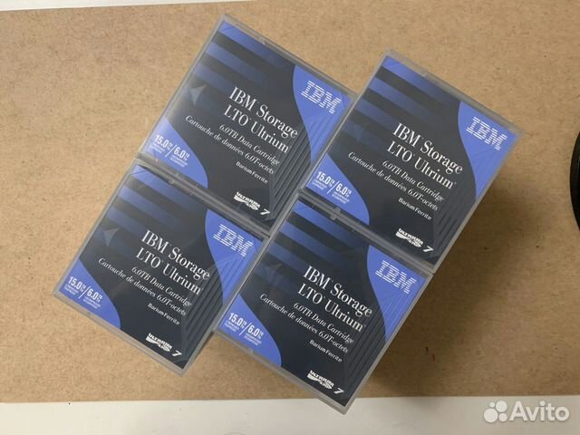 Ленточные кассеты (картридж) IBM LTO-7 6 тб Ленточные кассеты (картридж) IBM LTO-7 6 тб