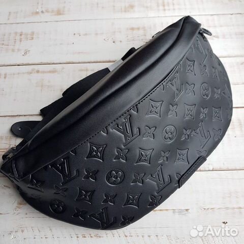 Сумка поясная Louis Vuitton черная