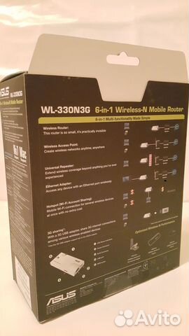 Asus WL-330N3G (6-in-1 Mobile Router)