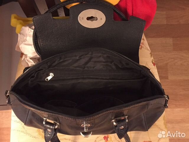 Кожаная сумка