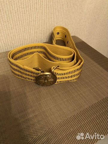 Ремень парадный офицерский. новый