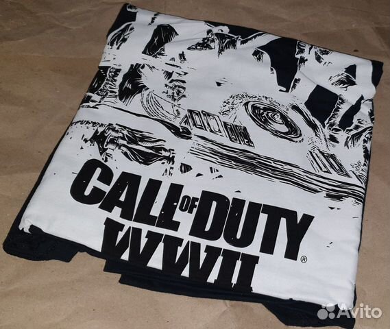 Футболка Call off Duty ww - XL черная новая произв Футболка Call off Duty ww - XL черная новая произв