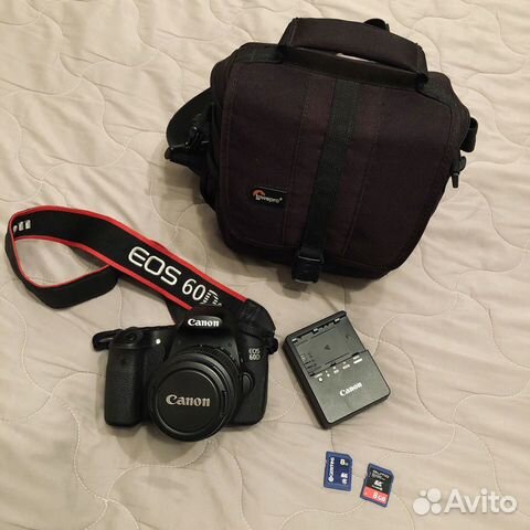 Зеркальный фотоаппарат Canon EOS 60D kit 18-55 mm