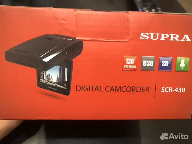 Видео регистратор supra SCR-430 Видео регистратор supra SCR-430