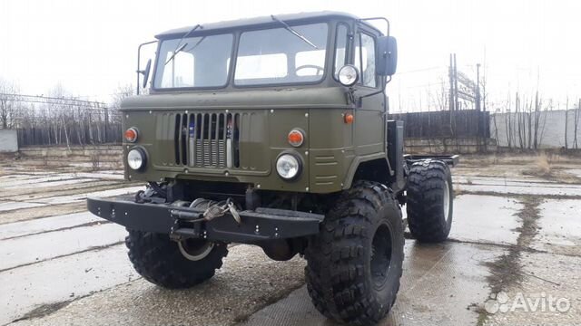 Шасси на базе Газ-66 с псм снегоболотохода Шасси на базе Газ-66 с псм снегоболотохода
