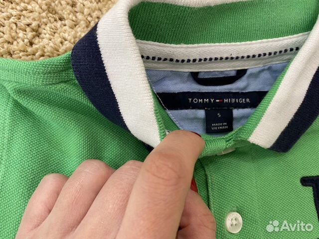 Рубашка поло Tommy Hilfiger, детская, 5 Рубашка поло Tommy Hilfiger, детская, 5