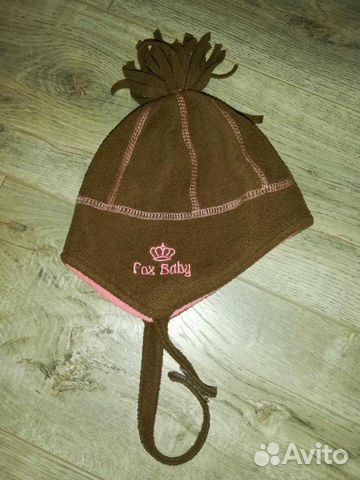 Отдам шапку для девочки, флис