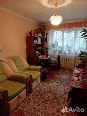 3-к квартира, 52.8 м², 3/5 эт.
