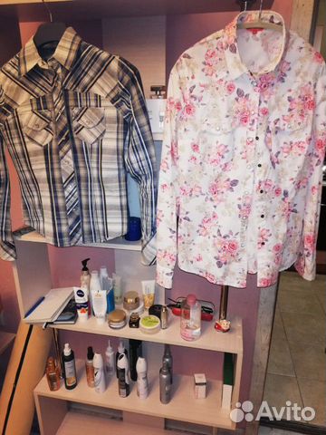 Джинсовые рубашки