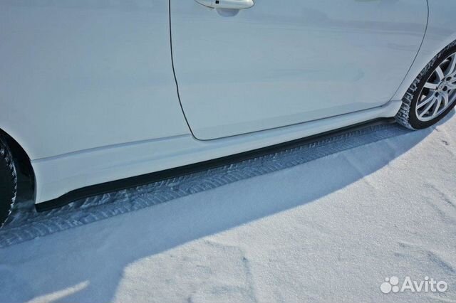 Накладки на пороги KIA Ceed GT Mk2 Накладки на пороги KIA Ceed GT Mk2