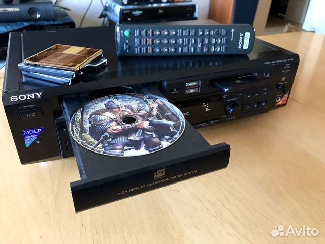 Sony MXD-D4 Минидисковая дека с CD и MD записью Sony MXD-D4 Минидисковая дека с CD и MD записью