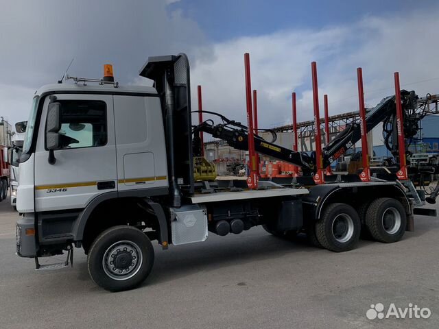 Лесовоз Mercedes-Benz Actros 3346А Loglift 96ST97 Лесовоз Mercedes-Benz Actros 3346А Loglift 96ST97