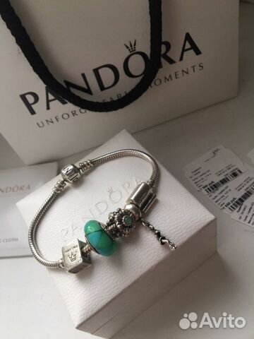 Браслет и шармы Pandora
