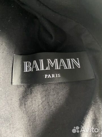 Куртка кожаная Balmain оригинал