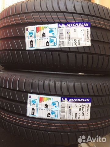 Шины 275 35 19 245 40 19 michelin Primacy3 RunFlat